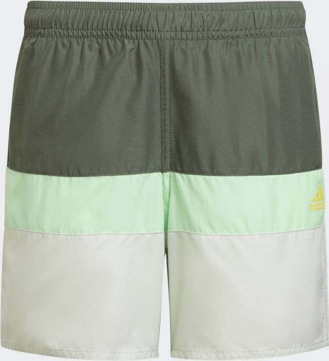 Adidas Colorblock Swim Shorts Voorschools Badmode
