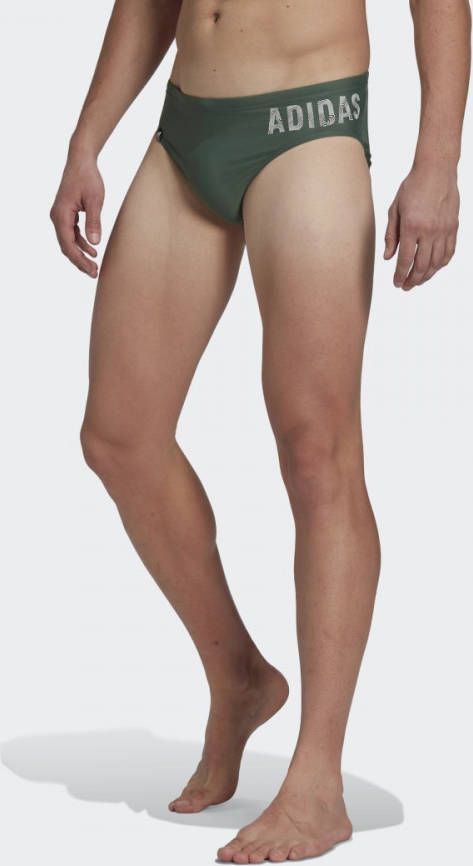 Adidas Wording Swim Trunks Heren Badmode