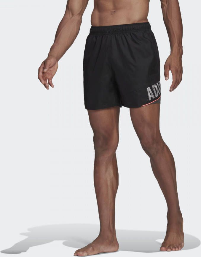 Adidas Wording Swim Heren Korte Broeken