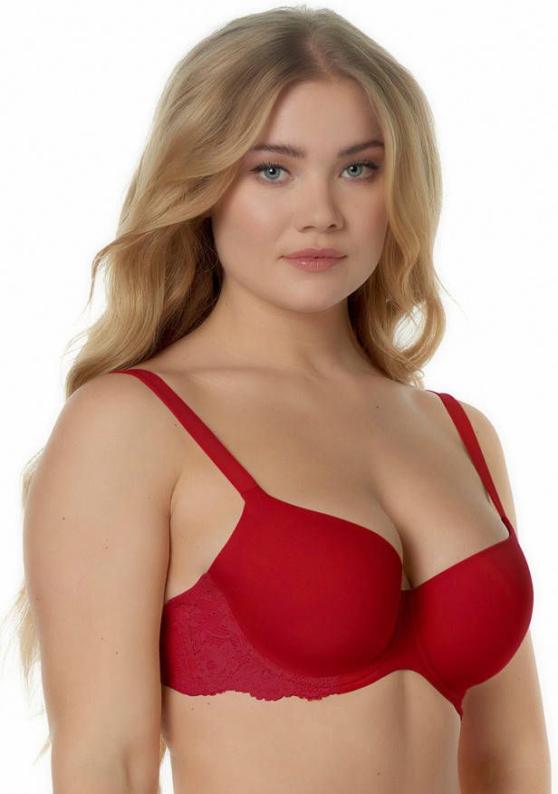 After Eden D cup & up voorgevormde beugelbh Nature Friendly wit