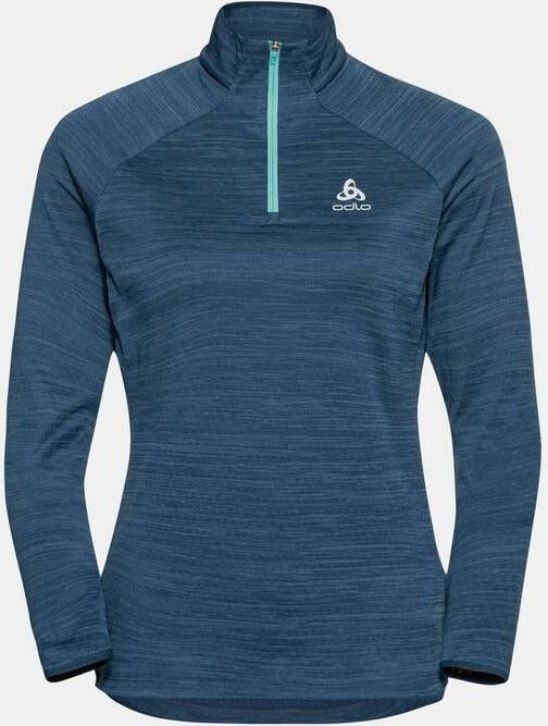 Odlo Midlayer 1/2 Zip Run Easy Shirt Dames