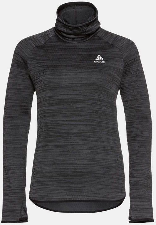 Odlo Run Easy Warm Midlayer Dames Zwart