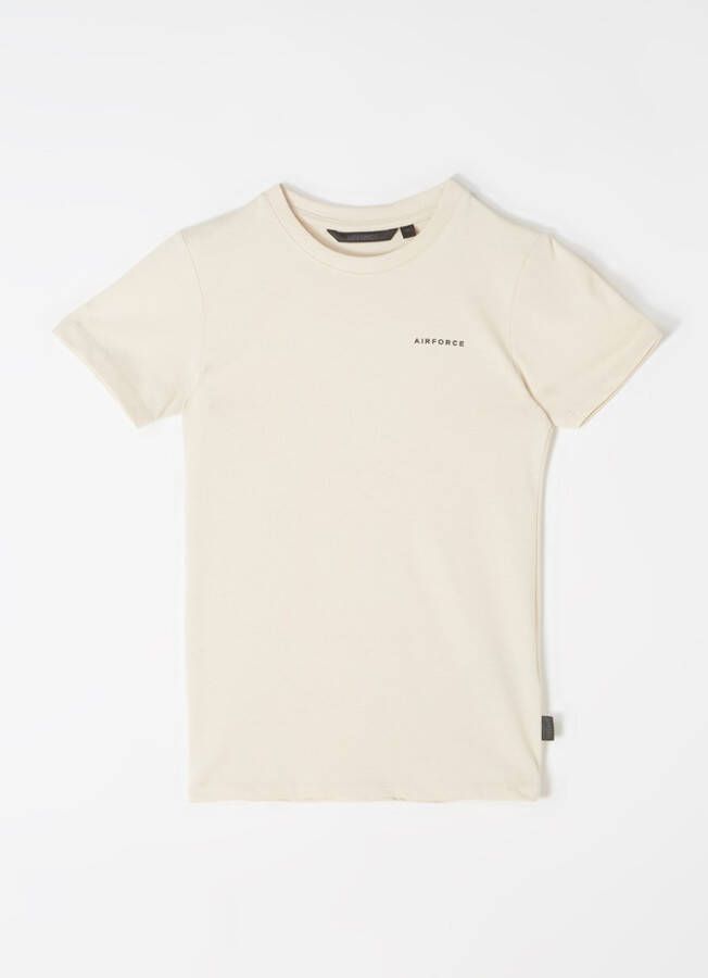 Airforce T shirt met logoprint