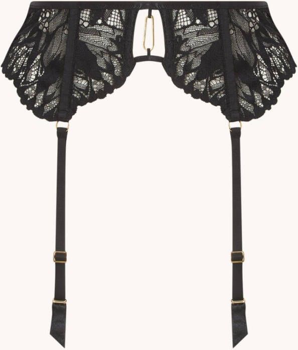 Aubade Flowermania jarretels van kant