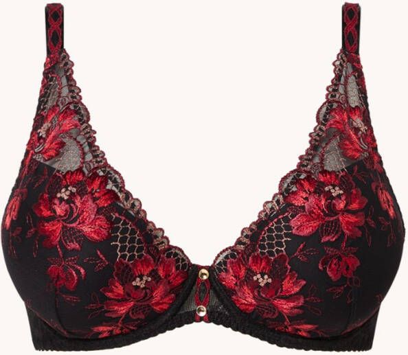 Aubade M&#xE9, lodie D'&#xE9, t&#xE9, beugel bh met kant en borduring