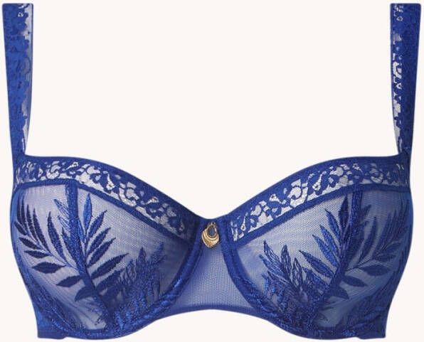 Aubade Parenth&#xE8, se Tropicale beugel bh van mesh met borduring