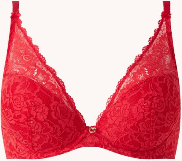 Aubade Rosessence voorgevormde plunge bh van kant