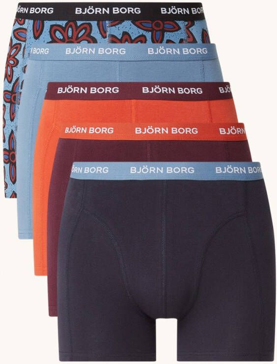 Bjorn Borg Bjö, rn Borg Cotton Stretch Boxershorts Heren(5 pack )