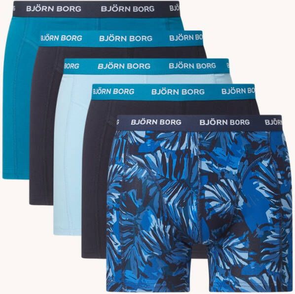 Bjorn Borg Bjö, rn Borg Boxershorts met logoband in 5 pack