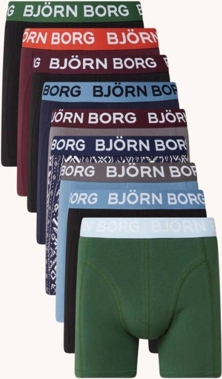 Bjorn Borg Bjö, rn Borg Boxershorts met logoband in 9 pack