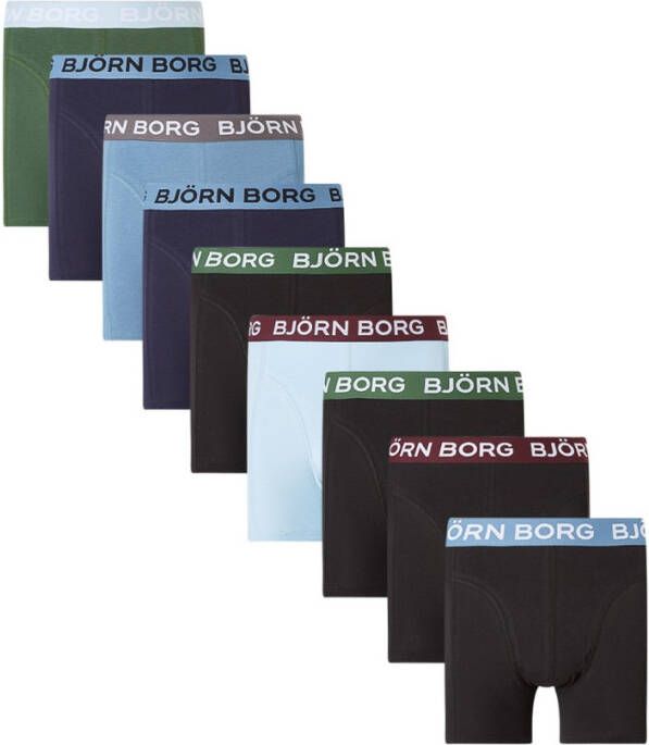 Bjorn Borg Bjö, rn Borg Boxershorts met logoband in 9 pack