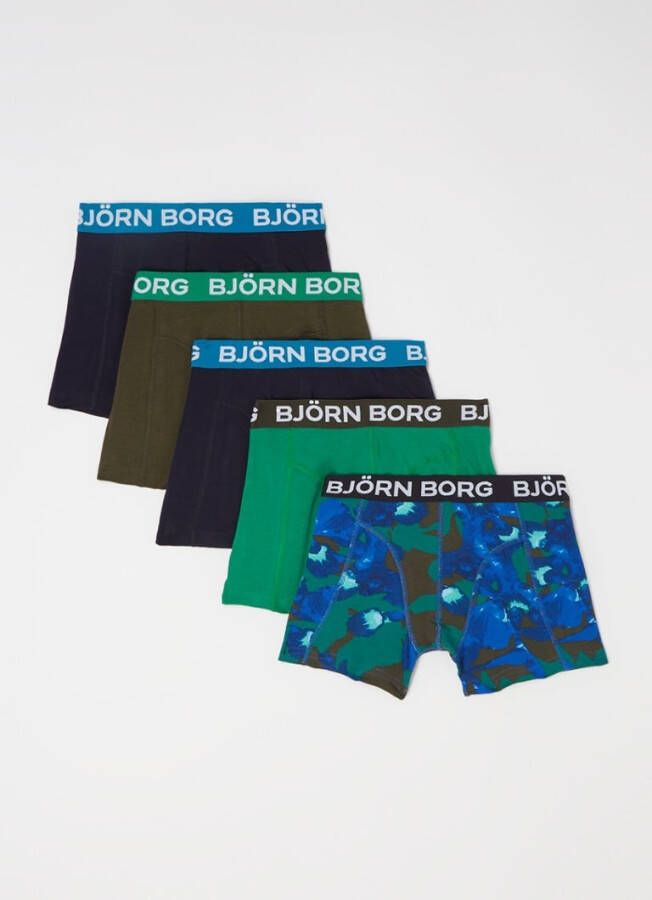 Bjorn Borg Bj&#xF6, rn Borg Core boxershorts met logoband in 5 pack
