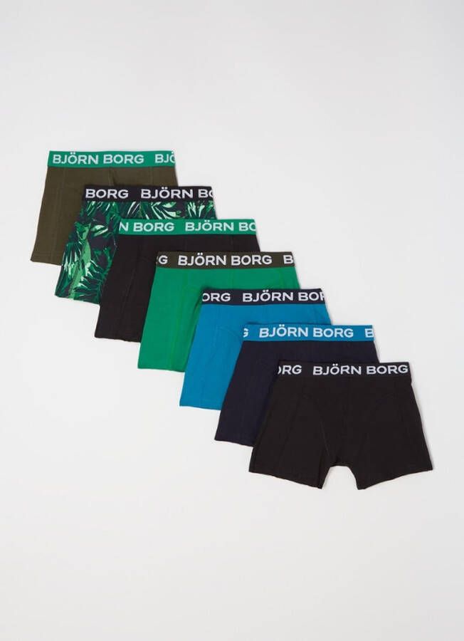 Bjorn Borg Bj&#xF6, rn Borg Core boxershorts met logoband in 7 pack