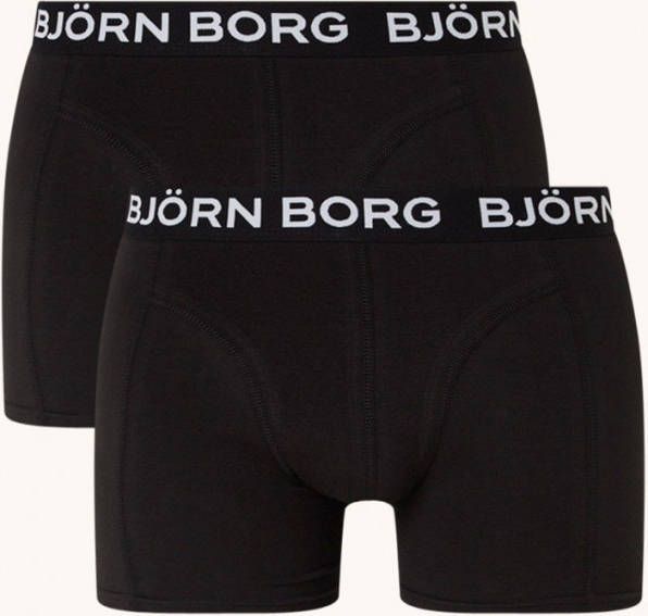 Bjorn Borg Bjö, rn Borg Essential boxershorts met logoband in 2 pack