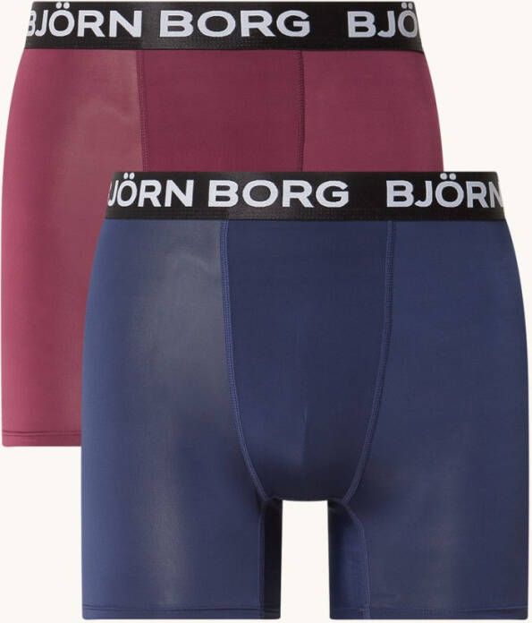 Bjorn Borg Bjö, rn Borg Performance boxershorts met logoband in 2 pack