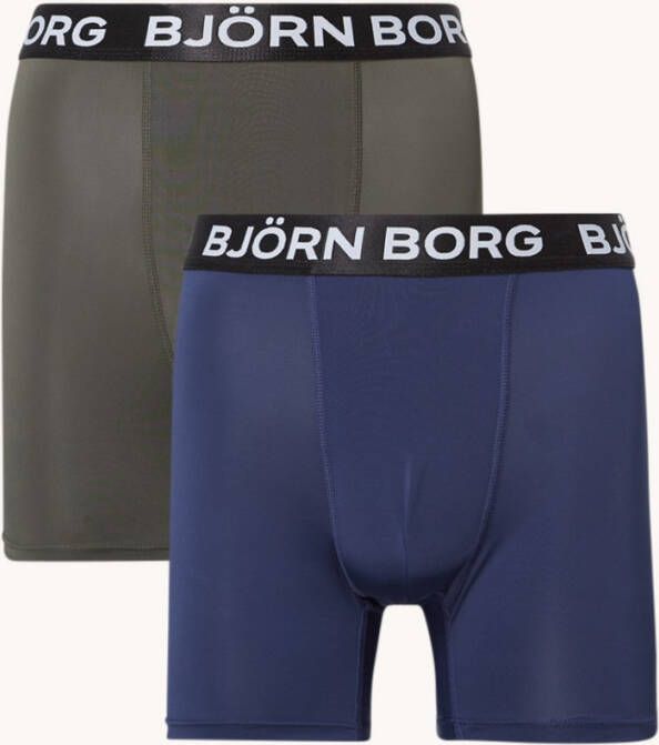 Bjorn Borg Bjö, rn Borg Performance boxershorts met logoband in 3 pack