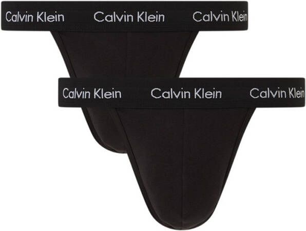 Calvin Klein String met logoband • Zwart •