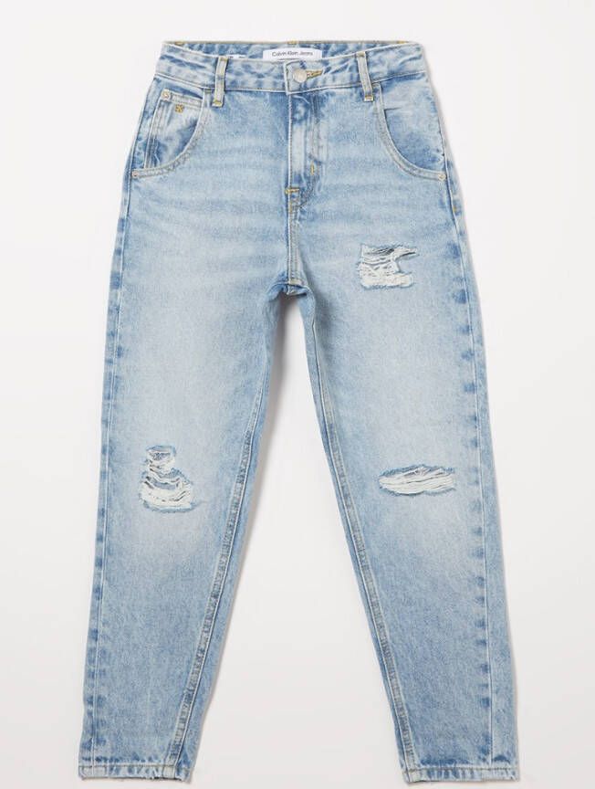 Calvin Klein Destroyed jeans BARREL CHALKY BLUE DSTR