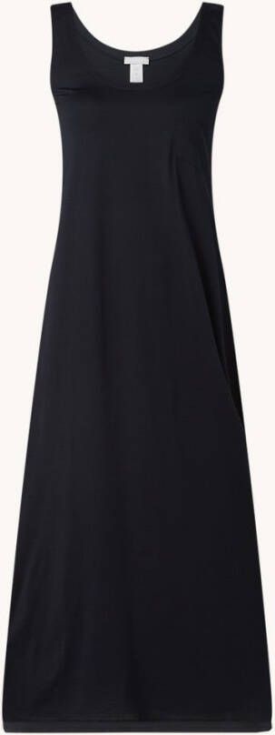 Hanro Longline mouwloos nachthemd met borstzak