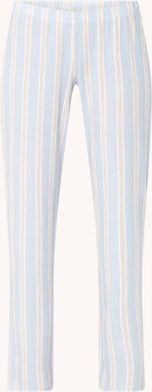 Hanro Loungy Nights pyjamabroek met streepprint