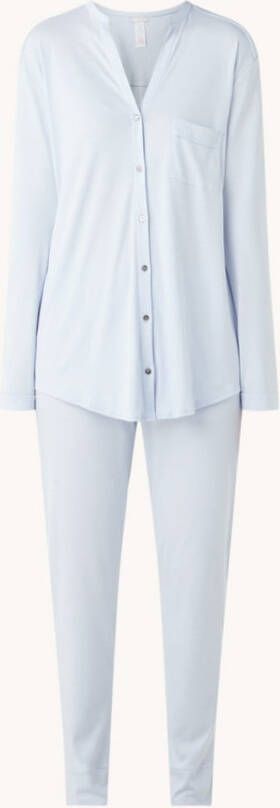 Hanro Pure Essense pyjamaset met knoopsluiting