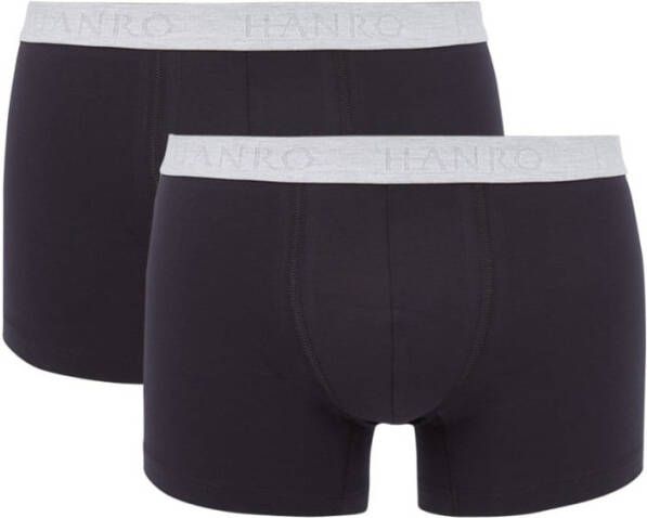 Hanro Trunk Cotton Essentials boxershorts in uni in 2 pack