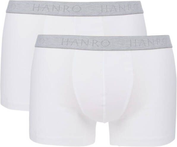Hanro Trunk Cotton Essentials boxershorts in uni in 2 pack