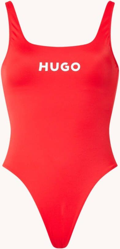Hugo Boss Pure voorgevormd badpak met uitneembare vulling en logo