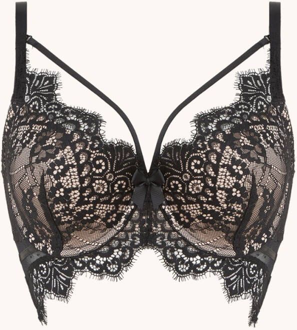 Hunkemö, ller Marliee voorgevormde longline bh van kant