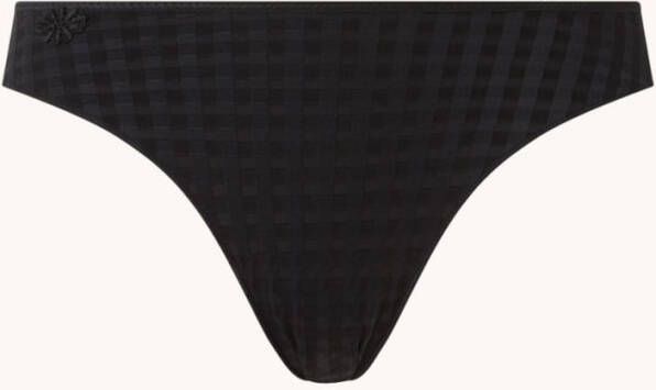 MARIE JO Avero slip met geruit dessin