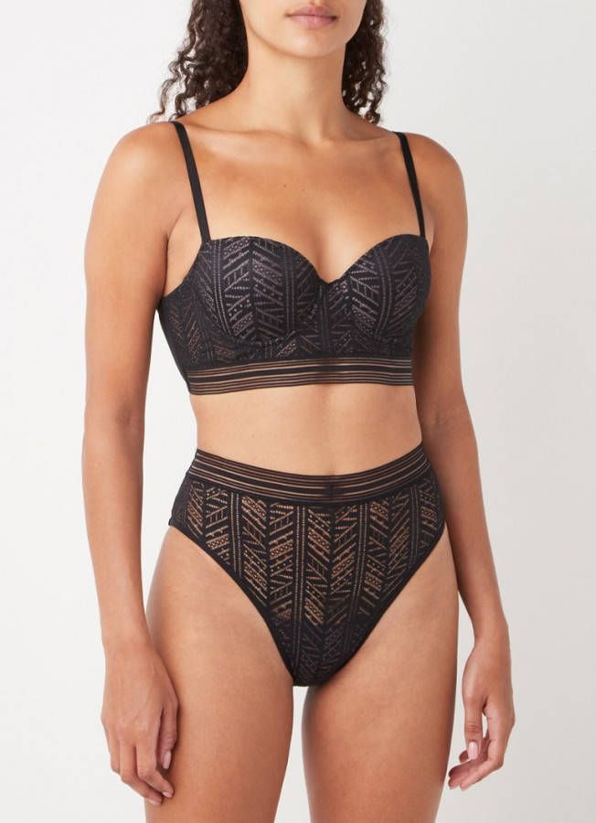 Marie Jo L'Aventure voorgevormde balconnet beugelbh Richard zwart