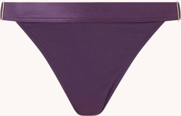 Marlies Dekkers cache coeur bikini tanga | deep purple