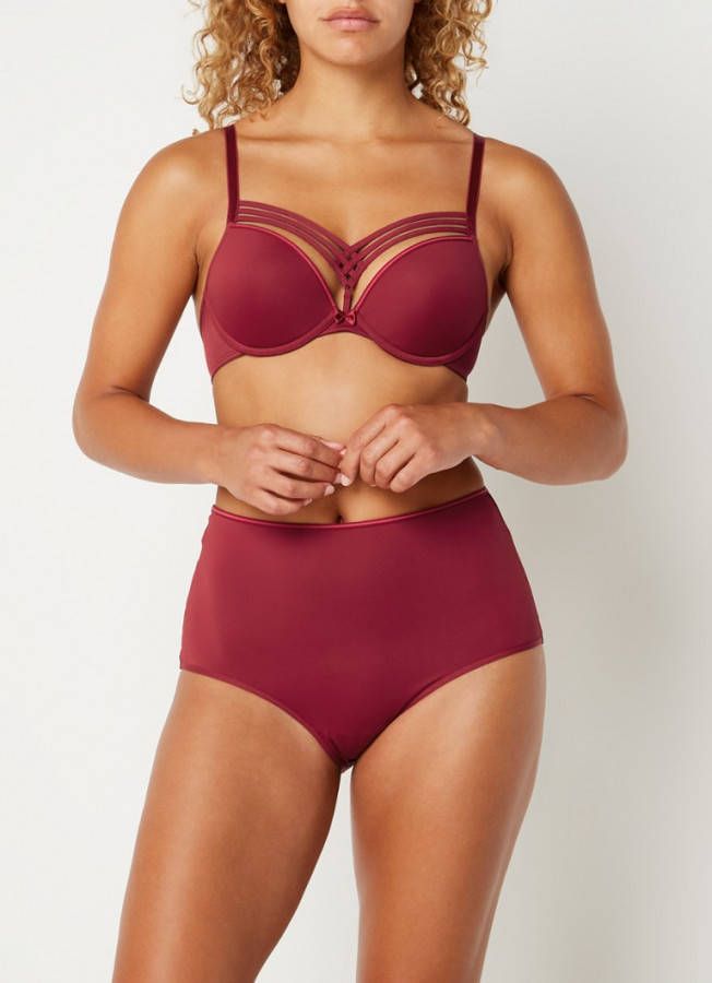 Marlies Dekkers dame de paris push up bh | wired padded bordeaux and fuchsia