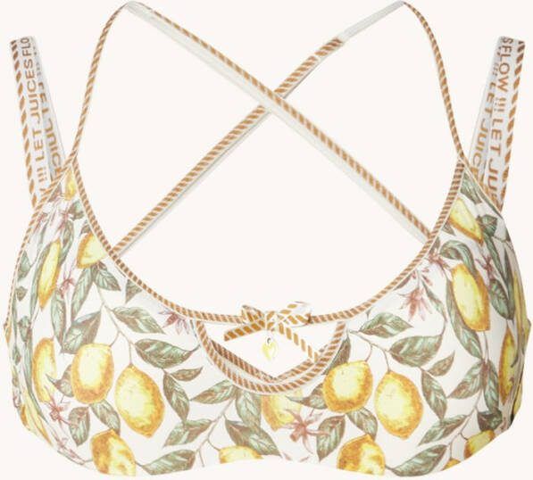 Marlies Dekkers mambo demi bh | wired padded amalfi lemon print