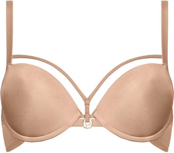 Marlies Dekkers Space Odyssey Push Up Bh | Wired Padded Glossy Camel 70a