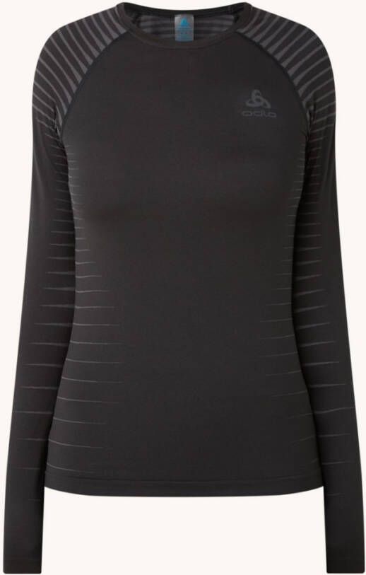 Odlo SUW Top Crew Neck LS Performance Light Top Dames Zwart