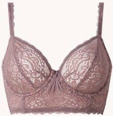 PrimaDonna I Do longline beugel bh van kant met lurex