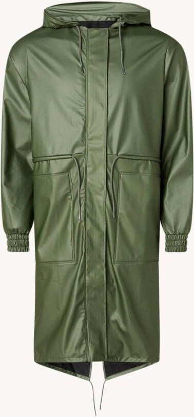 Rains Parka Jassen Groen Dames