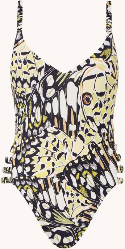 Seafolly Take Flight badpak met uitneembare vulling en print