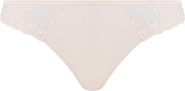 Simone P&#xE9, r&#xE8, le Andora string met kant