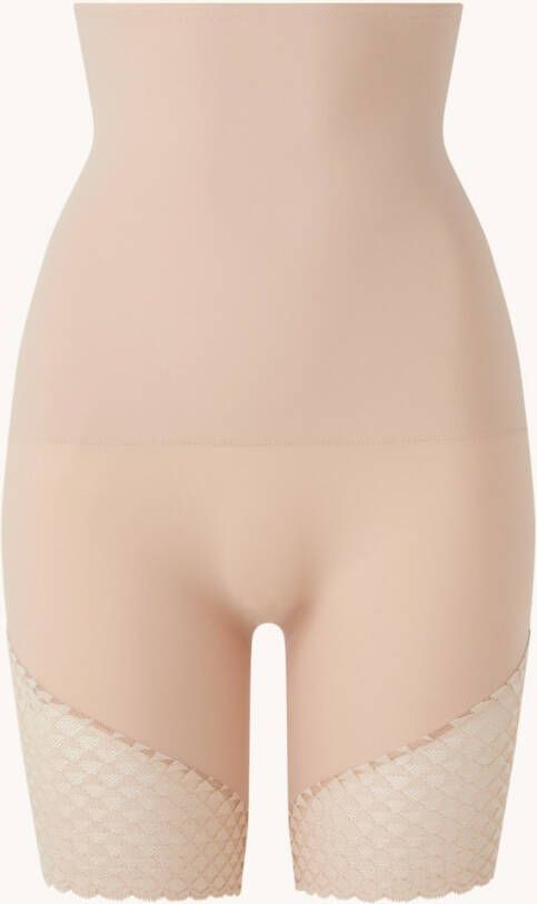 Simone P&#xE9, r&#xE8, le High waisted corrigerende short met kant