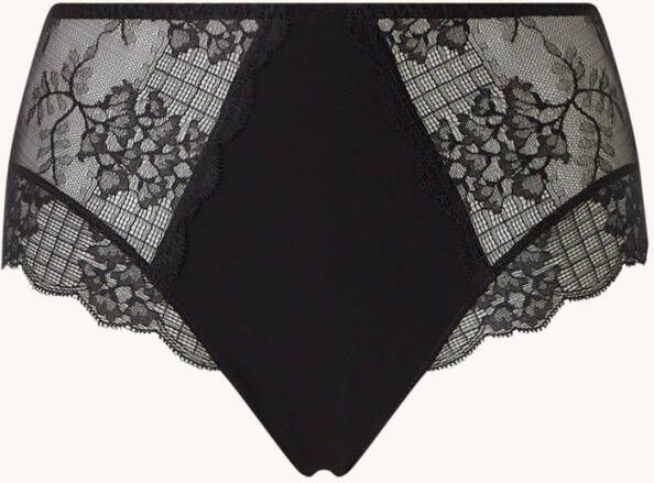 Simone P&#xE9, r&#xE8, le Reve high waisted slip met kant