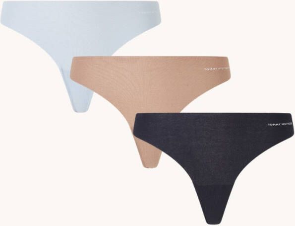 Tommy Hilfiger String met logo in 3 pack