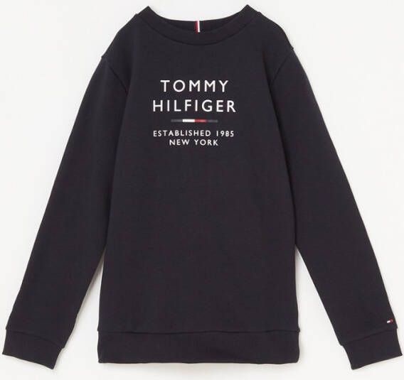 Tommy Hilfiger Sweater met ronde hals en lange mouwen