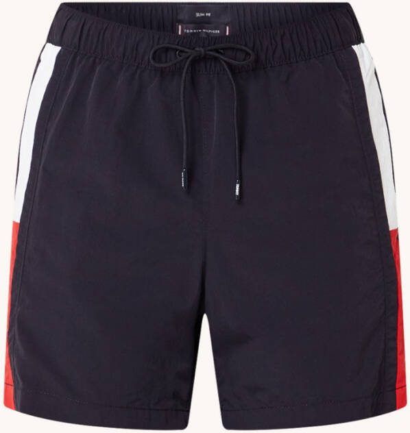 Tommy Hilfiger Zwemshorts met steekzakken en logoprint