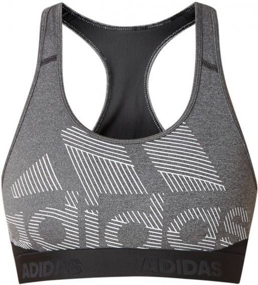 adidas Ask Bos sport bh met logoprint en light support