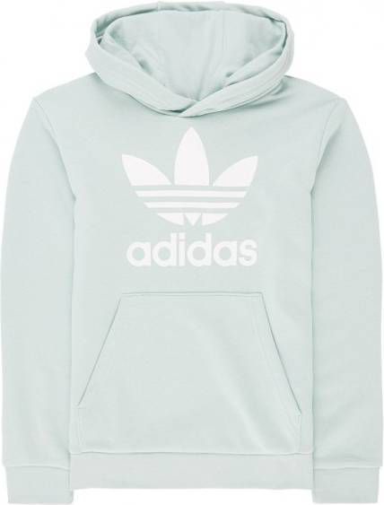 Adidas Originals Girls' Trefoil Overhead Hoodie Dames Roze Kind Adidas Originals Girls' Trefoil Overhead Hoodie Dames Roze Kind