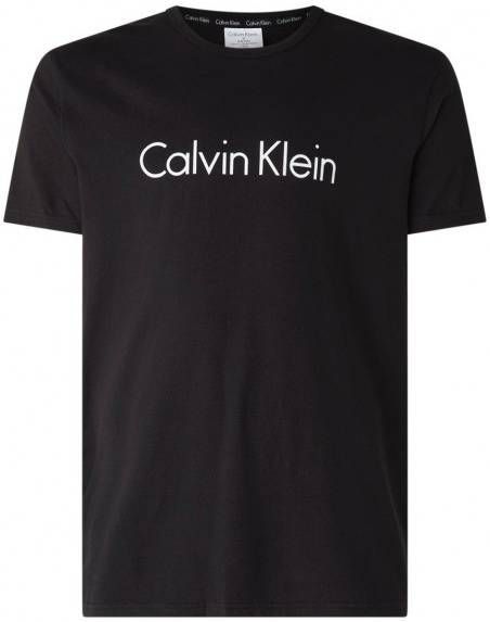 Calvin Klein Comfort Cotton lounge T-shirt met logoprint