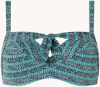 Marlies | dekkers Bebali voorgevormde balconette bikinitop met strikdetail en print online kopen