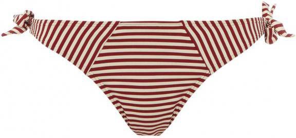 Marlies Dekkers Holi Vintage Tie And Bow Slip | Red ecru